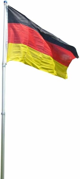 Teleskop-Fahnenmast inkl. Flagge