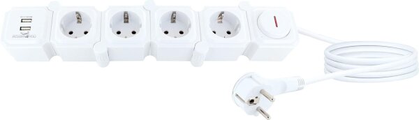 Schwaiger Flexible Steckdosenleiste