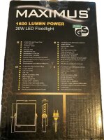 LED Fluter 20W 1600 Lumen