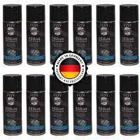 12 x GLANZOL Silikonspray/Silikon- und Gleitspray 400ml