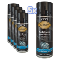 CarBRIGHT Silikonspray/Silikon- und Gleitspray 5x400ml /...