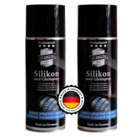 2 x GLANZOL Silikonspray/Silikon- und Gleitspray 400ml