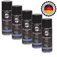 5 x GLANZOL Rostlöser MOS2 Korrosionsschutz 400ml