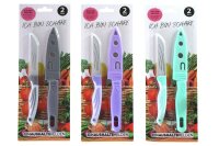 Küchenmesser 2er, 3 Farben