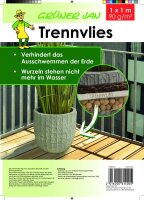 Trennvlies 1x1m, 90g/m²