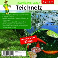 Teichnetz 6x10m + 10 Nägel