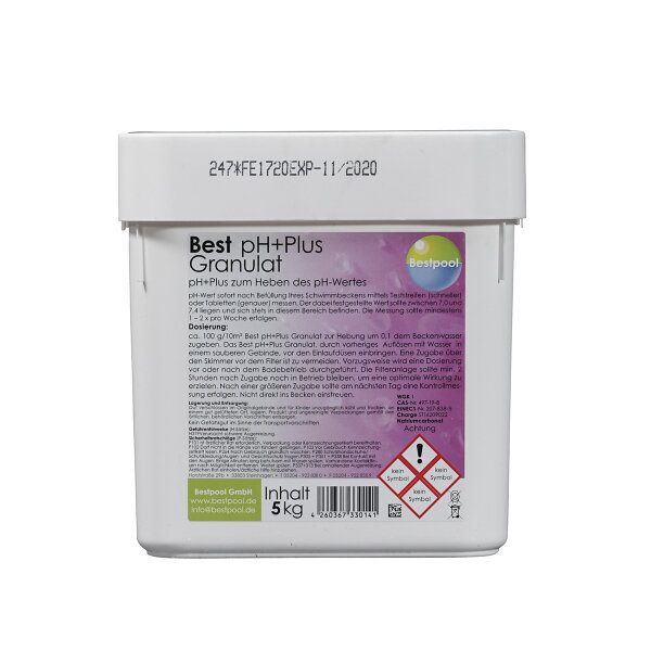 BestpH+ Plus Granulat 5kg Eimer Bestpool 112505