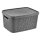 Korb mit Deckel 7 Liter DIAMOND Dark Grey (Anthrazit)