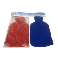 Wärmflasche mit Fleece Bezug 2 Liter 2Fb.