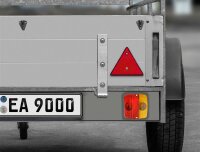 Dreieck Reflektor 2er rot