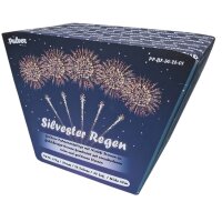 Silvester Regen 25-Schuss-Batterie PULVER Pyrotechnik