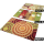 Fussmatte Kokos 40x75cm, mit Blumenmotiven, farbl.sort.
