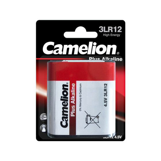 CAMELION Plus Alkaline 3LR12 Flachbatterie 4,5 Volt/ 1er Pack