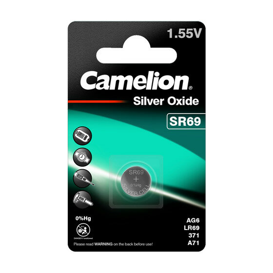 CAMELION Silber Oxid SR66W / G4 / 377 / 1er Pack