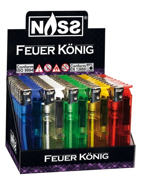Elektronik-Feuerzeug Easy Click "Feuerkönig"