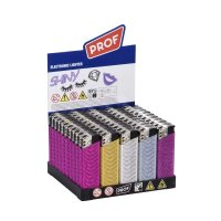 Feuerzeug SHINY EFFECT Metallic farbig sortiert