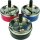 Aschenbecher Wind 9,5x4,5cm 3 Farben sortiert