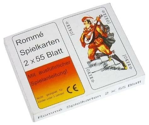 Doppelrommee 2x55 Blatt