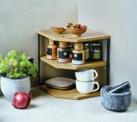 Eck-Küchenregal, Spanplatte, FSC