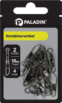 Karabinerwirbel 10er Gr. 14