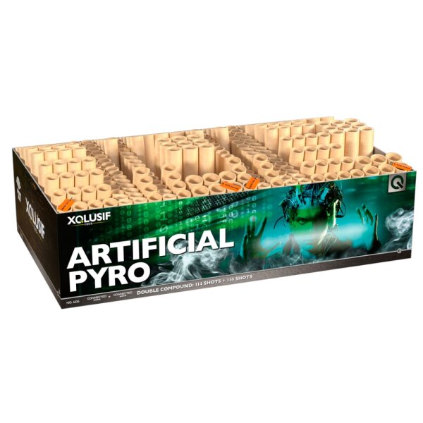 ARTIFICIAL PYRO 228-Schuss-Doppelverbund Lesli