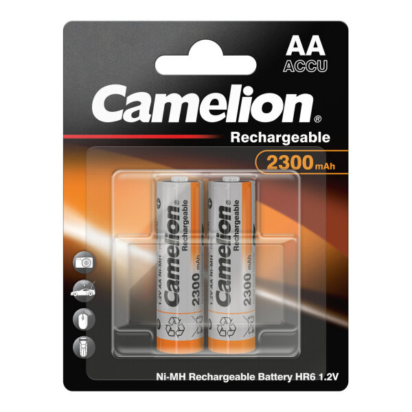 CAMELION Akku HR6 AA / 2300mAh / 1,2V / 2er Pack