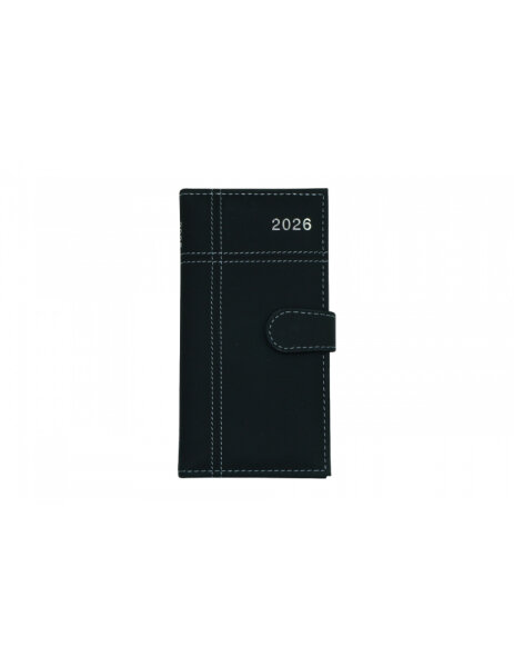 Taschenkalender "Hardcover" mit Clip, 3 Farben