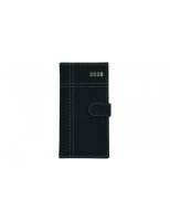 Taschenkalender "Hardcover" mit Clip, 3 Farben