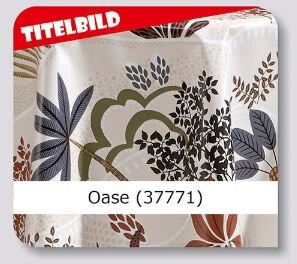 Wachstuch 1,40m Oase // Meterware
