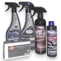 CarBRIGHT 5tlg. Innenraum-Pflegeset/Interieur-Set für die gründliche&professionelle Reinigung
