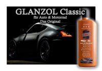 16 x GLANZOL Classic Politur und Langzeitschutz Auto,...