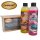 CarBRIGHT 3er Auto Waschset Shampoo BeeProtect & GumBlaster & Jumbo Schwamm