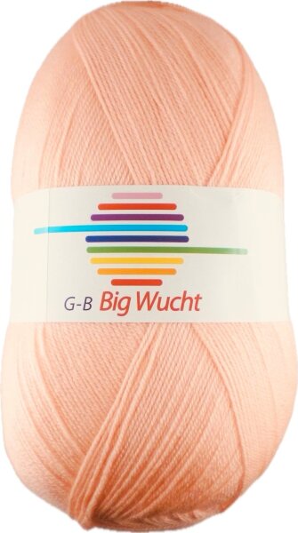 Wolle Big Wucht lachs Farbe 2140