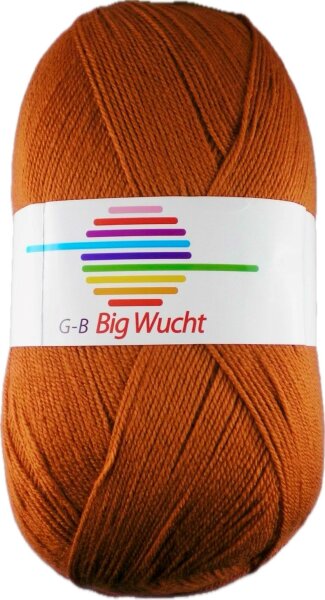 Wolle Big Wucht rost Farbe 1540