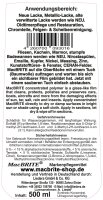 Autopolitur Car Balsam by MacBRITE Superlangzeitschutz 500ml / 8er Set