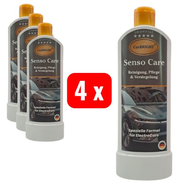 CarBRIGHT Classic Senso Care Spezialpolitur 500ml / 4er Set