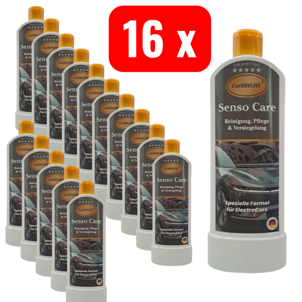 CarBRIGHT Classic Senso Care Spezialpolitur 500ml / 16er Set