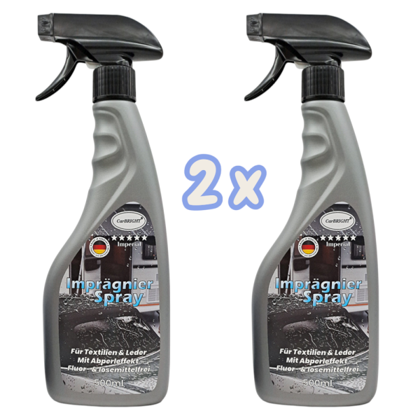 CarBRIGHT Imperial Imprägnierspray 2x500ml / 2er Set