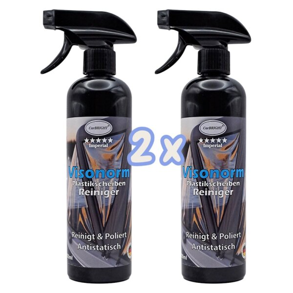 CarBRIGHT Imperial Visonorm Plastic Cleaner Gel 2x500ml / 2er Set