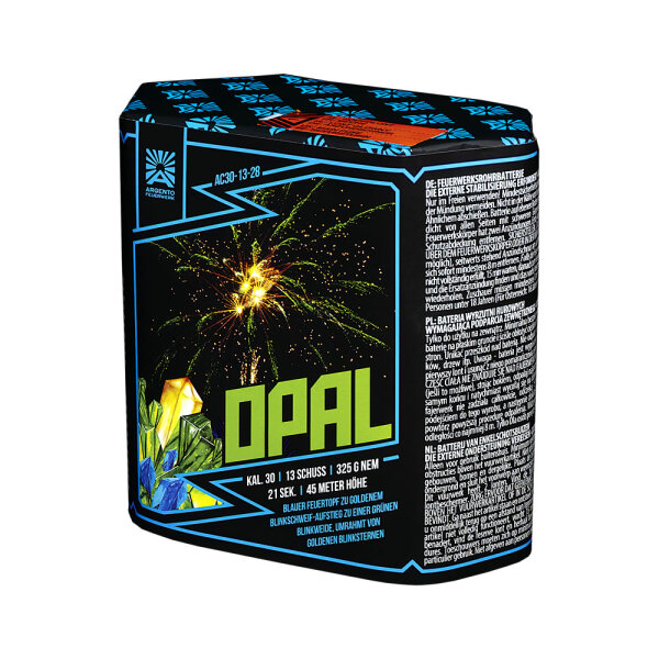 Opal 13-Schuss-Batterie ARGENTO