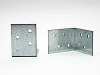 Winkel 50x50x40mm, 2mm dick, Metall, verzinkt