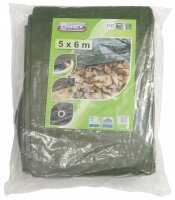 DEAL DES TAGES 2 x Abdeckplane/Schutzplane 5x6m 100g/m² Polyethylen grün