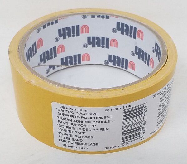 Teppichklebeband/Verlegeband 10mx38mm doppelseitig klebend
