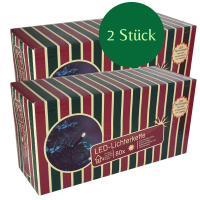 LED-Lichterkette 80er Timer warmweiß...