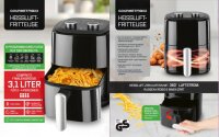 Heißluft-Fritteuse 3,1 Liter 1350W GOURMETmaxx 16446