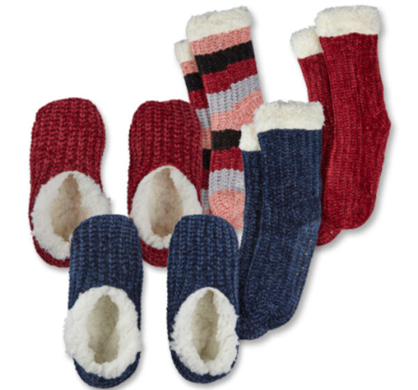 Antirutschsocke oder Ballerina versch. Fb. TRUE STYLE TOP