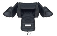 Kulturtasche mit Spiegel groß ,7 Fächer mit...