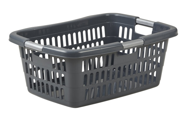 Wäschekorb Ergonomic mit 3 Griffen, 40 Liter 61x 41x25cm (LxBxH)