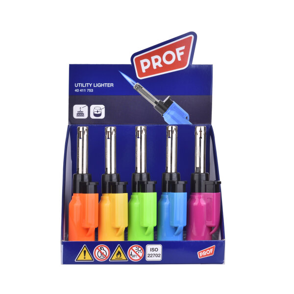 Stabfeuerzeug PROF BIG TANK JETFLAME CANDLE LIGHT DL25 5 versch. Farben