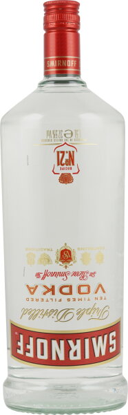 Smirnoff Vodka Red Label 1,5 Liter 37,5 % Vol.